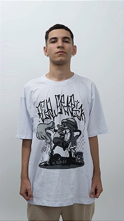 Camiseta Drips - Branca | Real Grapixo