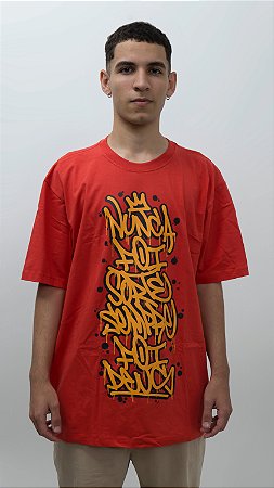Camiseta Nunca Foi Sorte - Vermelha | Real Grapixo