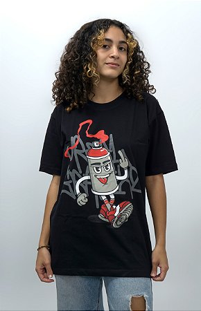 Camiseta Persona Jet - Preta | Real Grapixo