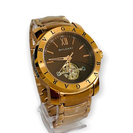 relogio bvlgari iron man original