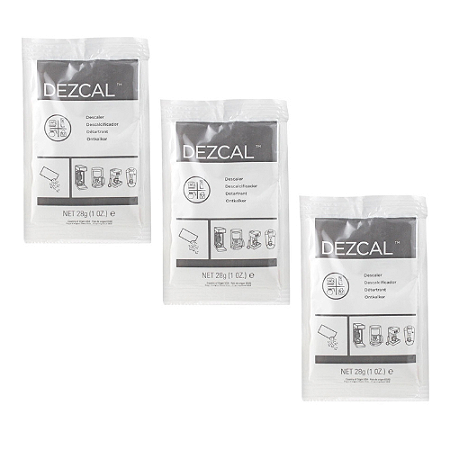 Descalcificante em po 28g kit 3 unidades para cafeteira