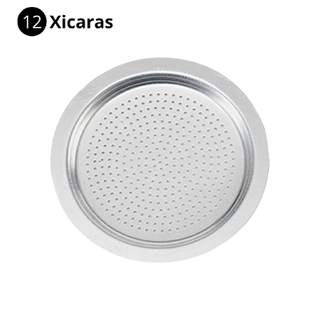 Filtro de aluminio para cafeteira bialetti moka 12/18 xicaras original