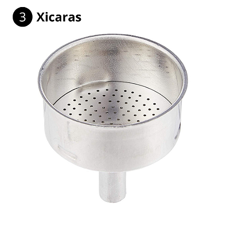 Funil do po para cafeteira bialetti moka 3 xicaras original