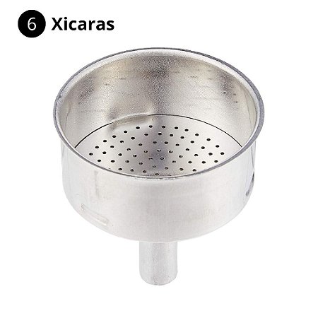Funil do po para cafeteira bialetti moka 6 xicaras original