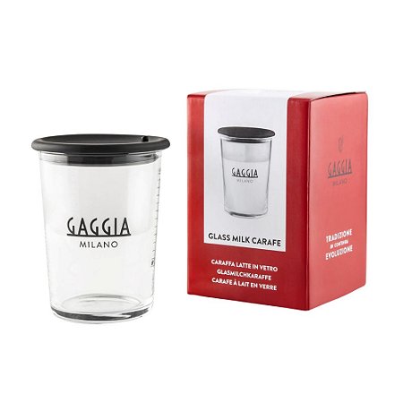 Copo de vidro para leite cafeteira gaggia magenta milk