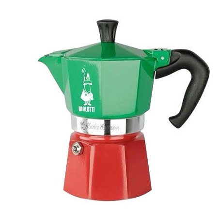 Cafeteira Bialetti Moka Express  Italia 6 Xic 40ml Original Importado Bialetti Italia
