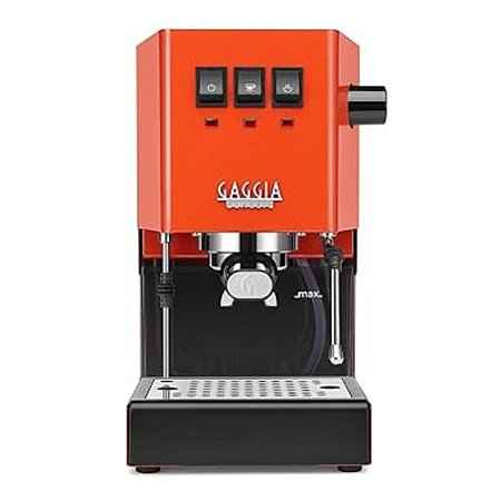 Cafeteira Maquina de cafe expresso Gaggia Classic Laranja 127v -Seminova