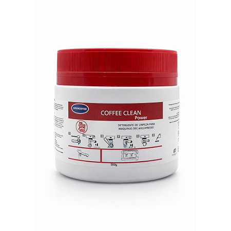Detergente desengordurante em po 500g para maquina de cafe