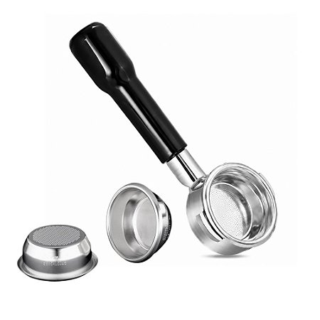 Porta-filtro 58mm Bottomless  - Naked+ Filtro Extre Fino IMS 16/18 g P/ Gaggia Classic