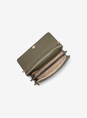 daniela saffiano leather crossbody bag