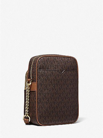 Bolsa michael kors jet set monogram hotsell
