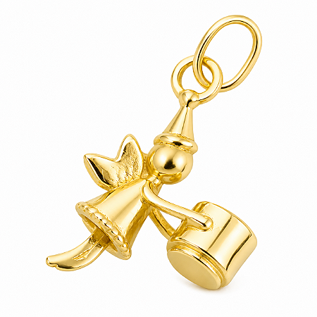 Pingente em Ouro 18K Fada do Dente