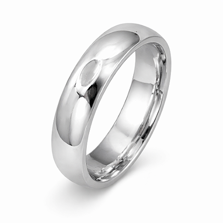 Aliança em Prata 925 Lisa