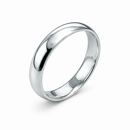 Aliança em Prata 925 Lisa