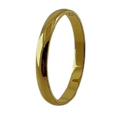 Aliança em Ouro 18K 2,60 mm