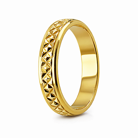 Aliança em Ouro 18K 4,50 mm