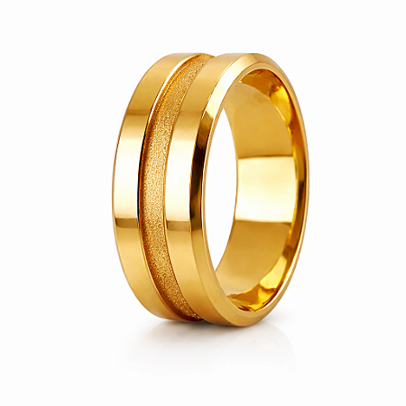Aliança em Ouro 18K 9,00 mm