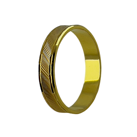 Aliança em Ouro 18K 4,50 mm