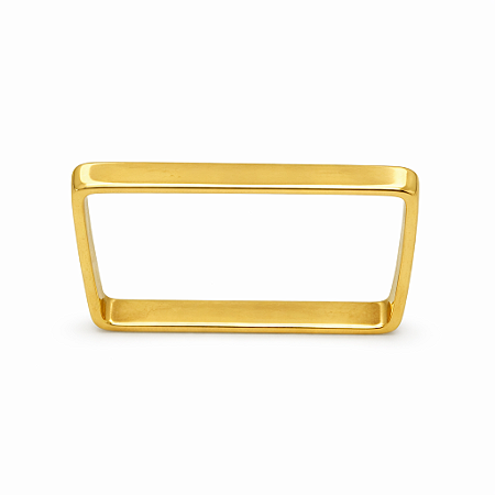 Anel em Ouro 18K Quadrado