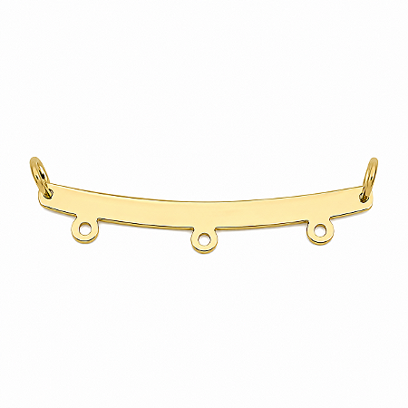 Pingente em Ouro 18k Canga de 3