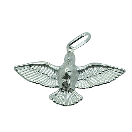 Pingente em Prata 925 Divino Espírito Santo