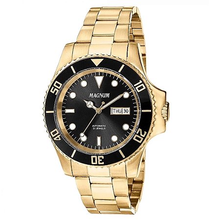 Relógio Magnum Masculino Automático com Carteira Lebrave MA35075U