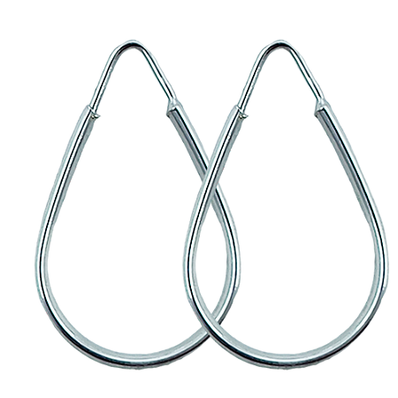 Argola em Prata 925 Gota