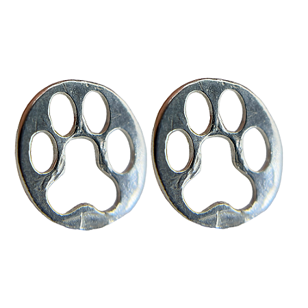 Brinco em Prata 925 Patinha Vazada