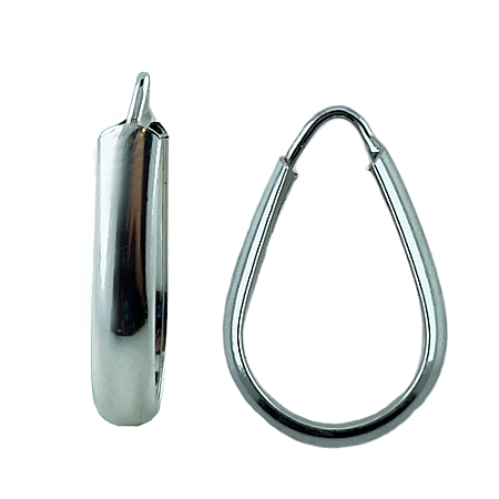 Argola em Prata 925 Gota