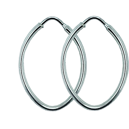 Argola em Prata 925 Gota