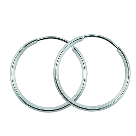 Argola em Prata 925 4,00 mm