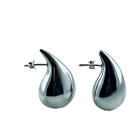 Brinco em Prata 925 Gota lisa