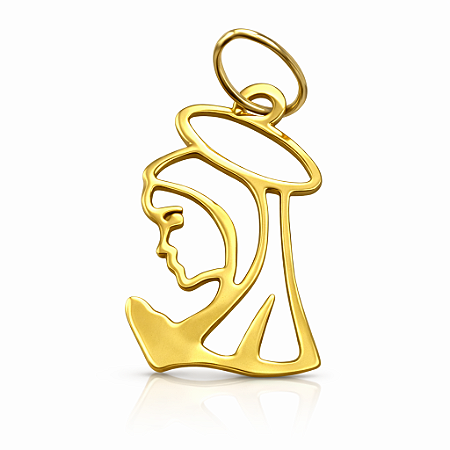 Pingente em Ouro 18k Ave Maria