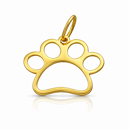 Pingente em Ouro 18k Patinha