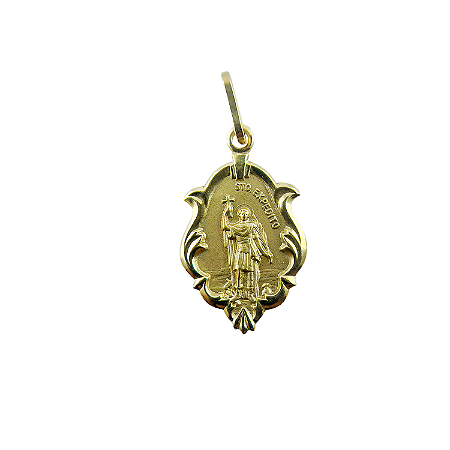 Pingente em Ouro 18k Santo Expedito Ornato