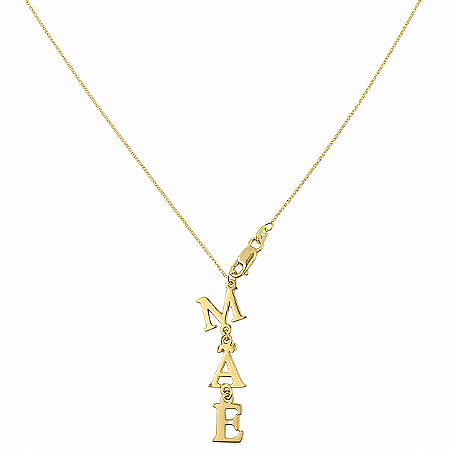 Gargantilha em Ouro 18K Mãe