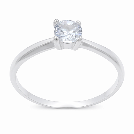 Anel em Prata 925 Solitario 6,00mm