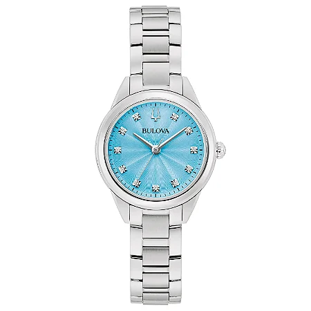 Relógio Bulova Feminino Sutton Prateado