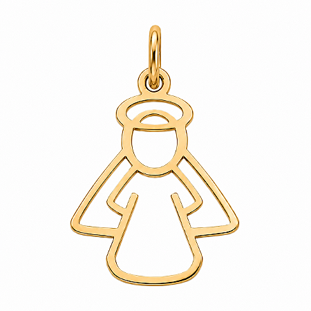 Pingente em Ouro 18K Anjo da Guarda