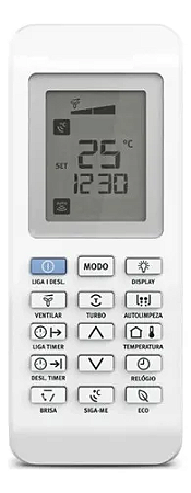CONTROLE REMOTO AR CONDICIONADO ELECTROLUX SPLIT MODELOS TI VI BI C 01344 MXT