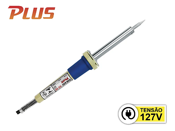 FERRO DE SOLDAR 40W 127V HK PLUS SC40 HIKARI