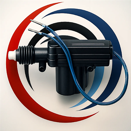 MOTOR TRAVA ELETRICA 2 FIOS ESCRAVO ETECH