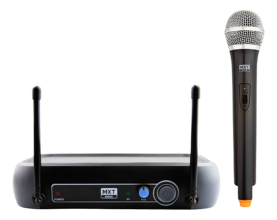 MICROFONE SEM FIO DE MAO UHF-202/R201 MXT