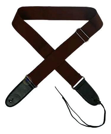 Correia Alça para Violão Guitarra Contrabaixo 0,80 a 1,45m Marrom MXT