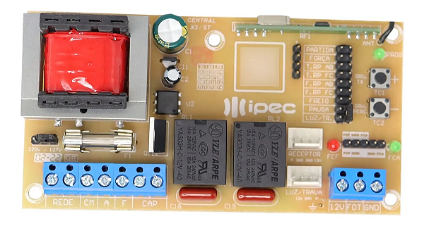 PLACA PORTAO X3 PLUS IPEC