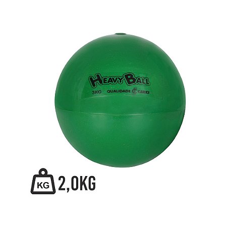 Heavy Ball 3Kg Verde Carci