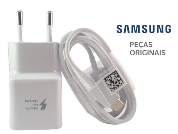 Carregador Fast Charge Turbo Samsung Galaxy 15W 2A - JH ACESSORIOS  ORIGINAIS PARA CELULAR