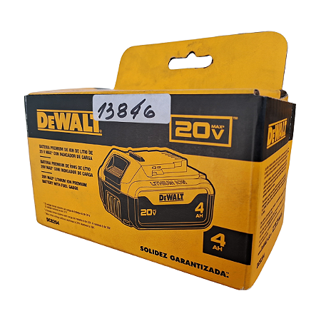 Bateria 20V Max Lithium-Ion 4 Ah DeWalt