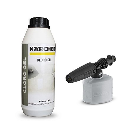 Kit Cloro Para Lavadoras Residenciais Karcher - Karcher Store Dikmaq