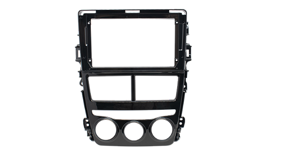 MOLDURA 2MIX TOYOTA YARIS AR ANALOGICO 9 polegadas 2018 a 2024